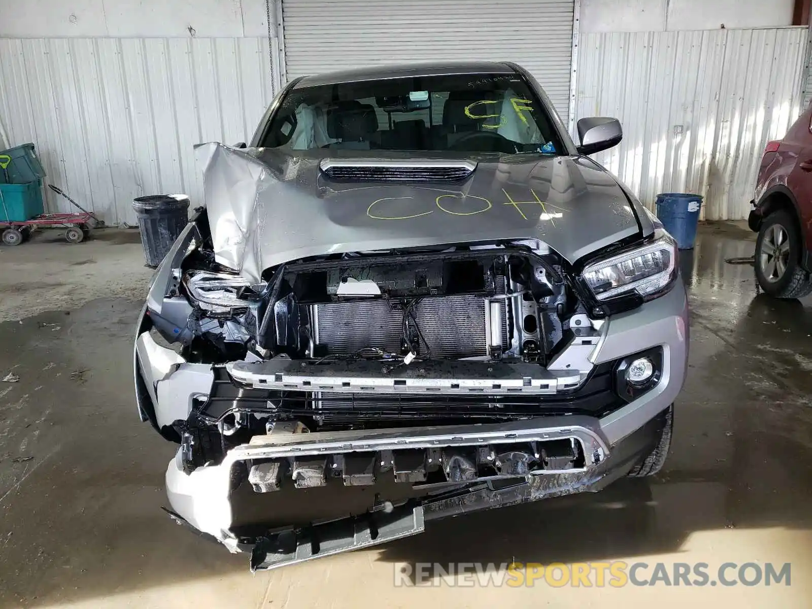 7 Photograph of a damaged car 3TMCZ5AN9LM354479 TOYOTA TACOMA 2020