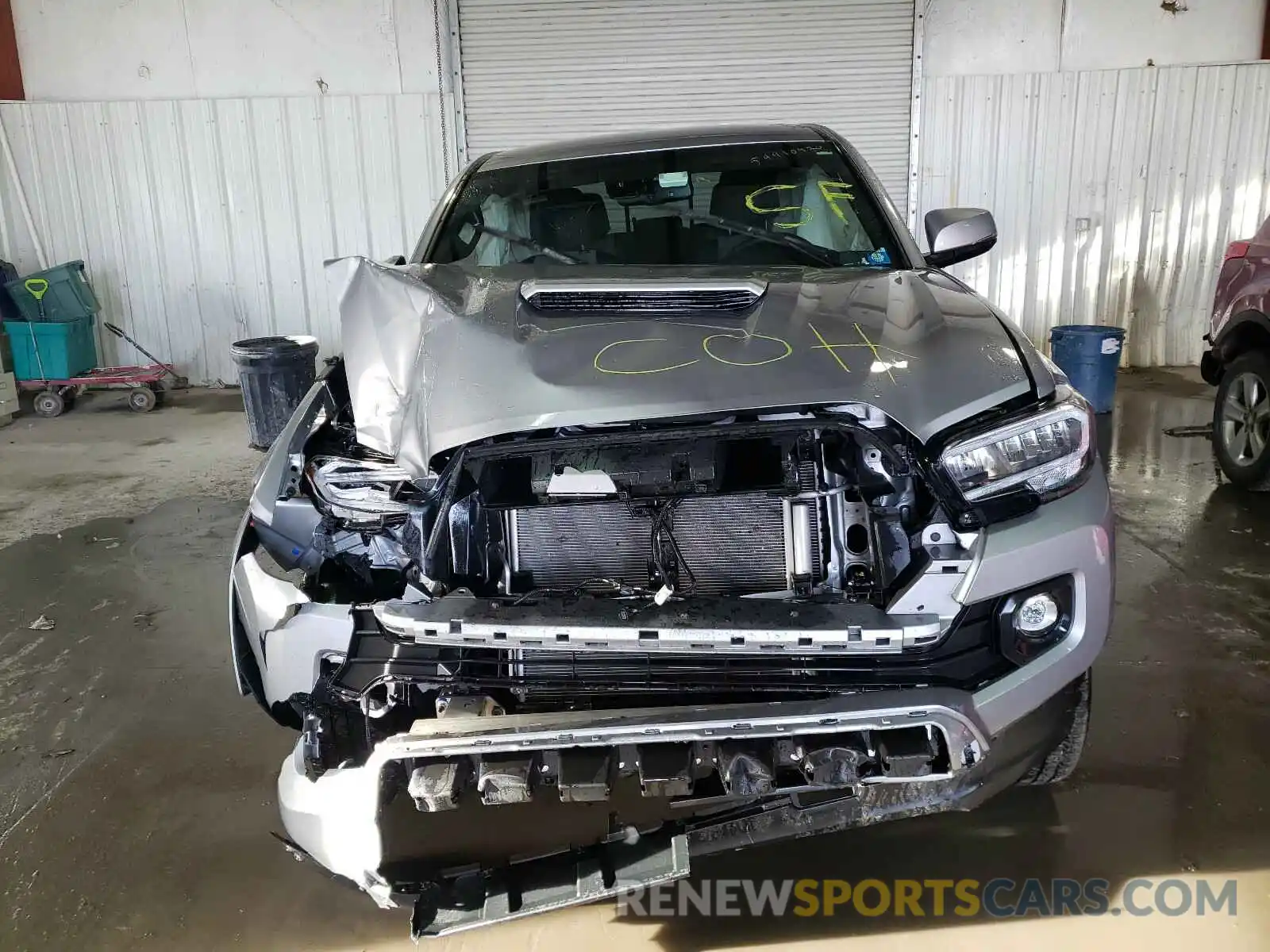 9 Photograph of a damaged car 3TMCZ5AN9LM354479 TOYOTA TACOMA 2020