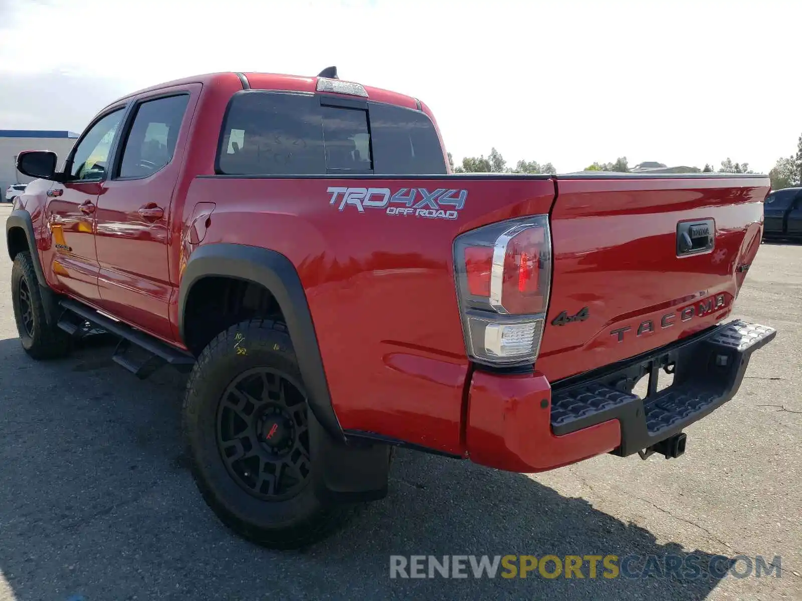 3 Photograph of a damaged car 3TMCZ5AN9LM354563 TOYOTA TACOMA 2020