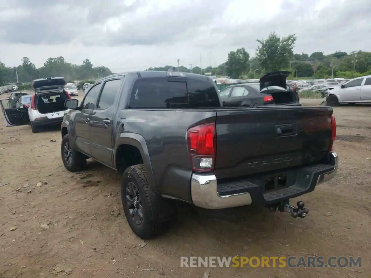 3 Photograph of a damaged car 3TMCZ5AN9LM354983 TOYOTA TACOMA 2020