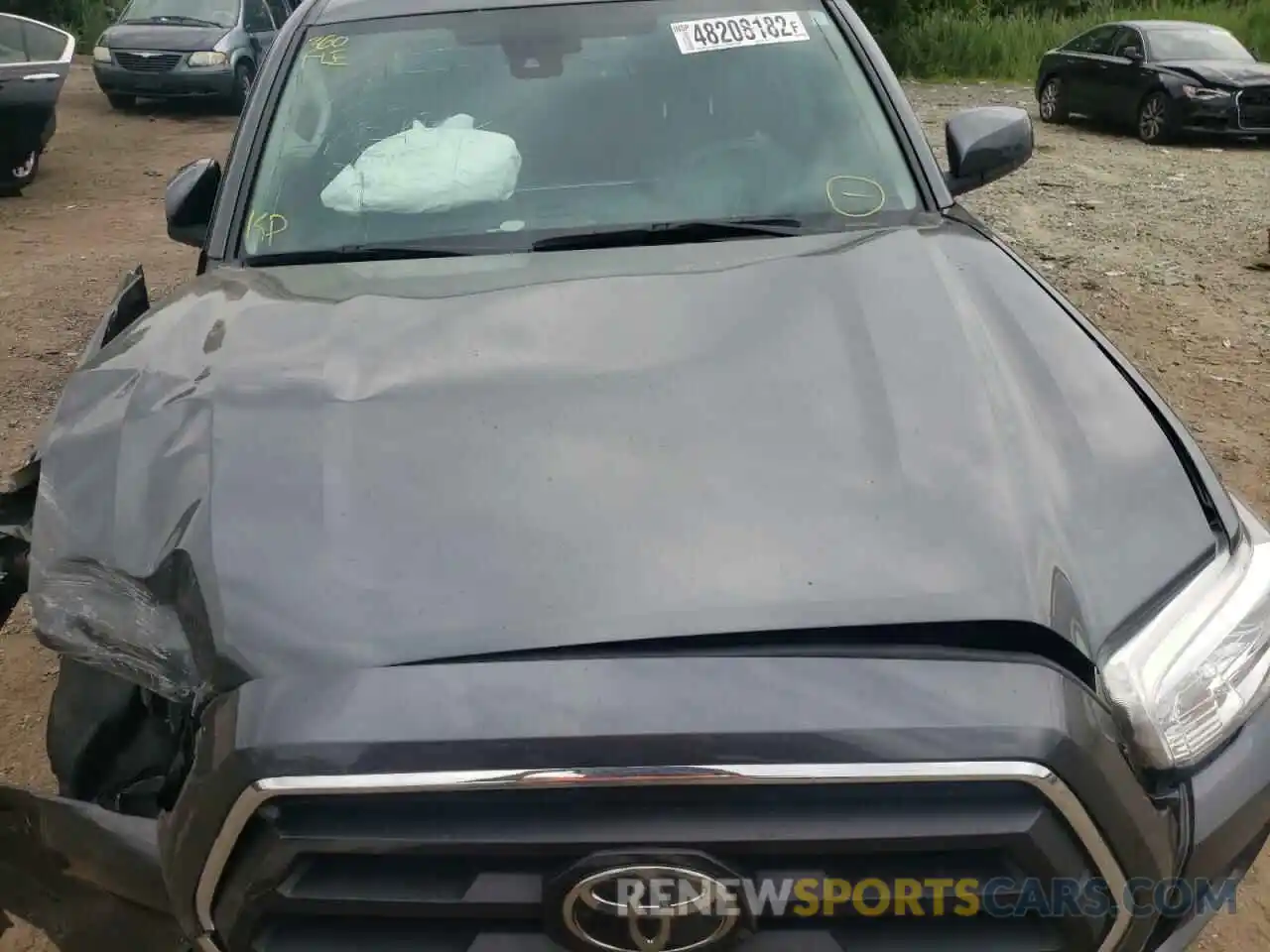 7 Photograph of a damaged car 3TMCZ5AN9LM354983 TOYOTA TACOMA 2020