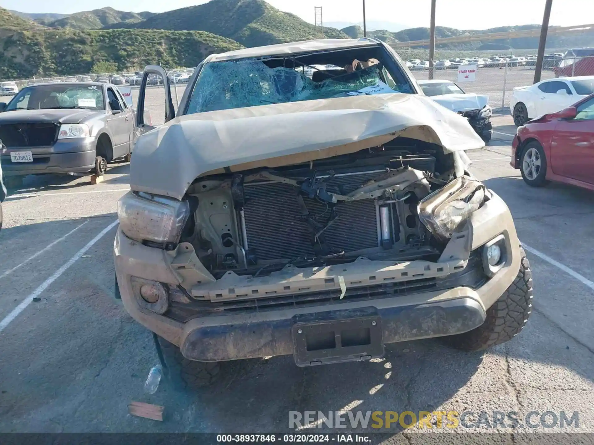 6 Photograph of a damaged car 3TMCZ5AN9LM358287 TOYOTA TACOMA 2020