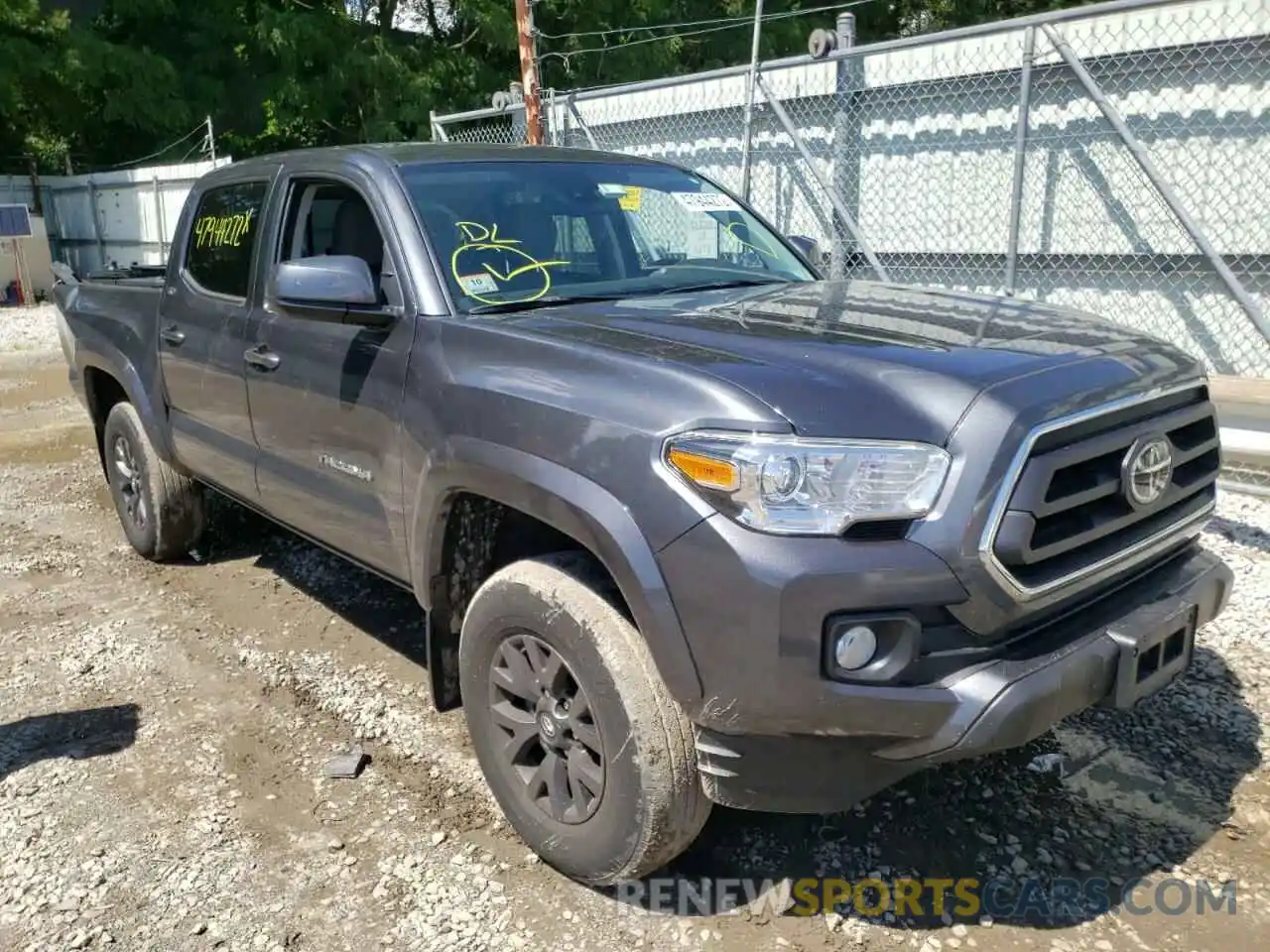 1 Photograph of a damaged car 3TMCZ5AN9LM359505 TOYOTA TACOMA 2020