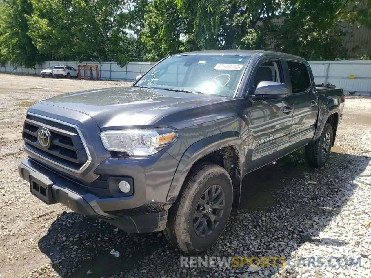 2 Photograph of a damaged car 3TMCZ5AN9LM359505 TOYOTA TACOMA 2020