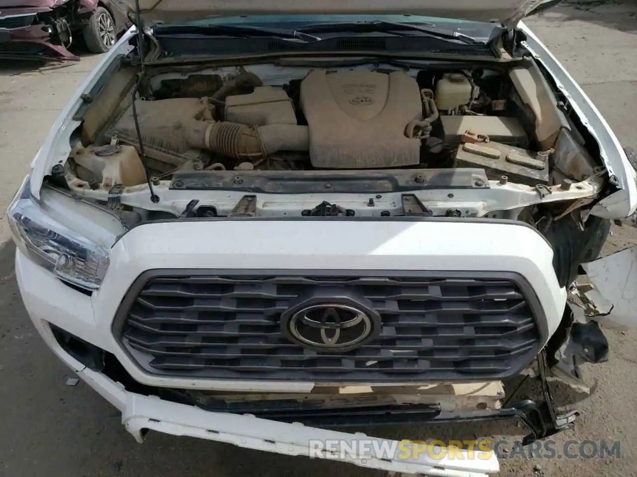 7 Photograph of a damaged car 3TMCZ5AN9LM359844 TOYOTA TACOMA 2020