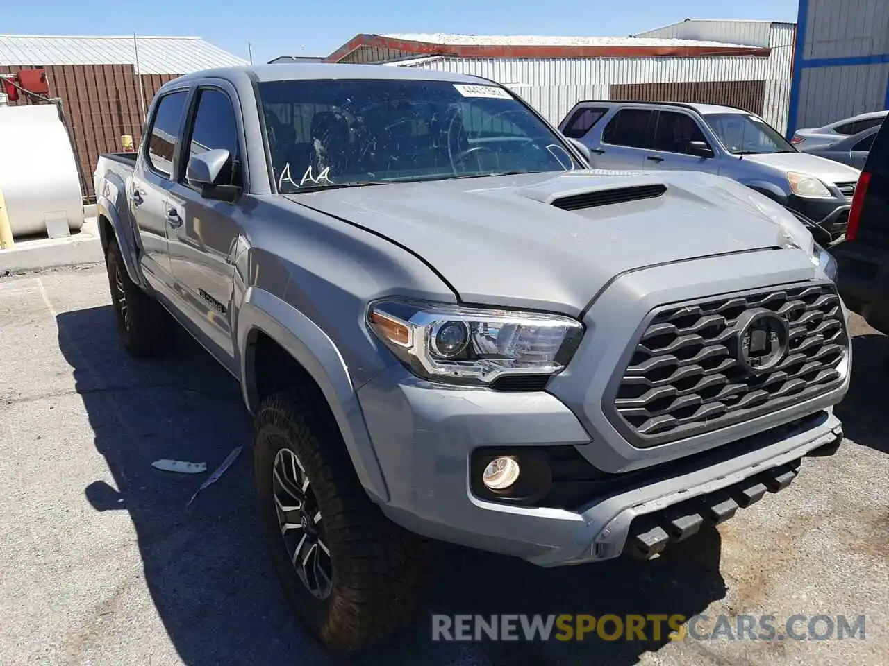 1 Photograph of a damaged car 3TMCZ5AN9LM360962 TOYOTA TACOMA 2020