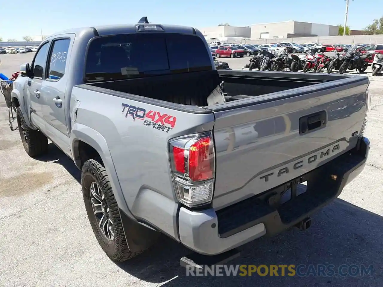 3 Photograph of a damaged car 3TMCZ5AN9LM360962 TOYOTA TACOMA 2020