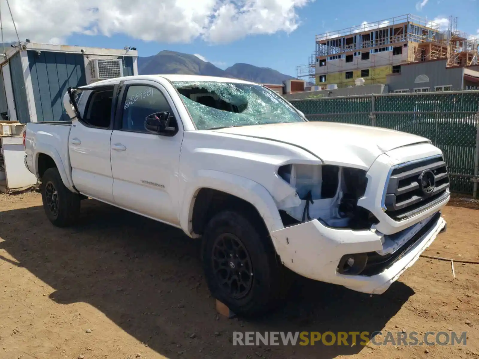 1 Photograph of a damaged car 3TMCZ5AN9LM362954 TOYOTA TACOMA 2020