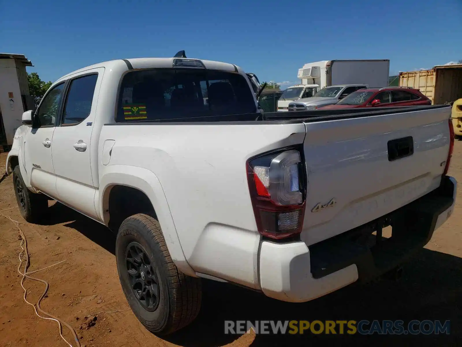 3 Photograph of a damaged car 3TMCZ5AN9LM362954 TOYOTA TACOMA 2020