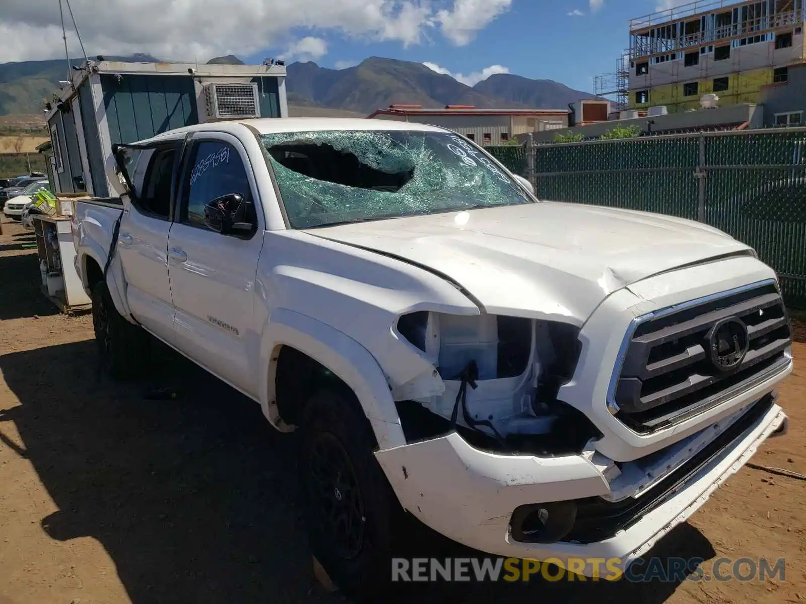 8 Photograph of a damaged car 3TMCZ5AN9LM362954 TOYOTA TACOMA 2020