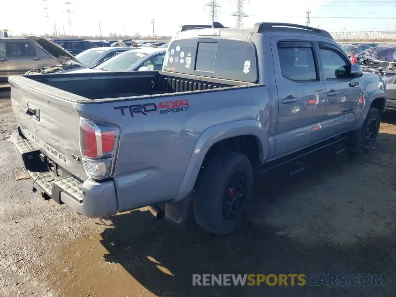 3 Photograph of a damaged car 3TMCZ5AN9LM363179 TOYOTA TACOMA 2020