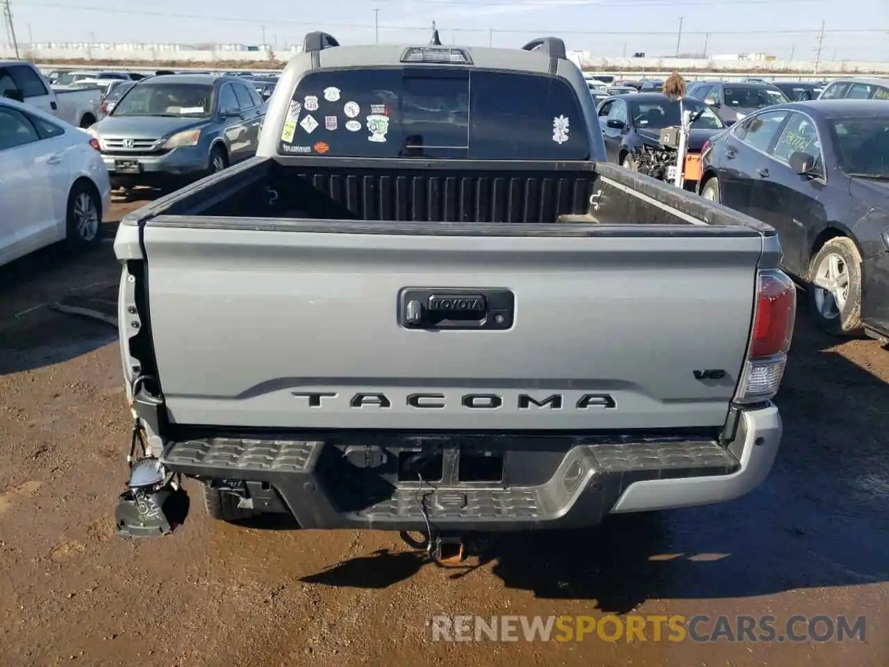 6 Photograph of a damaged car 3TMCZ5AN9LM363179 TOYOTA TACOMA 2020