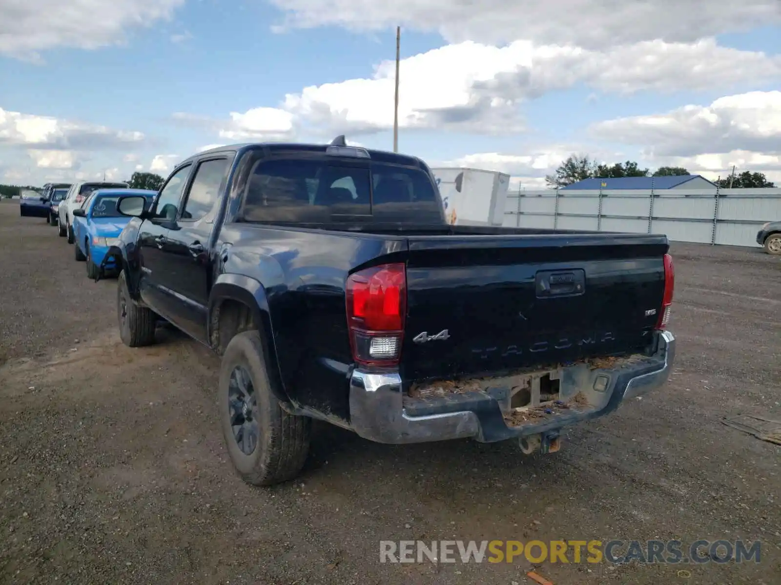 3 Photograph of a damaged car 3TMCZ5AN9LM364459 TOYOTA TACOMA 2020