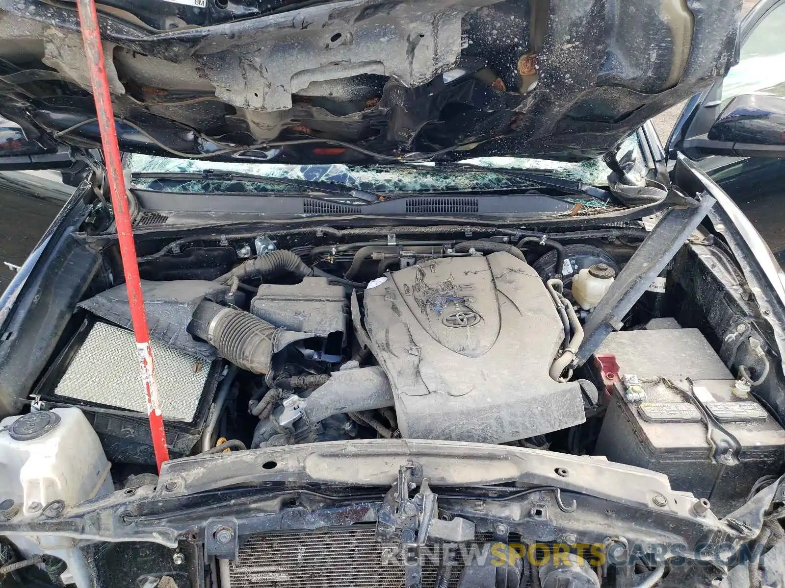 7 Photograph of a damaged car 3TMCZ5AN9LM364459 TOYOTA TACOMA 2020