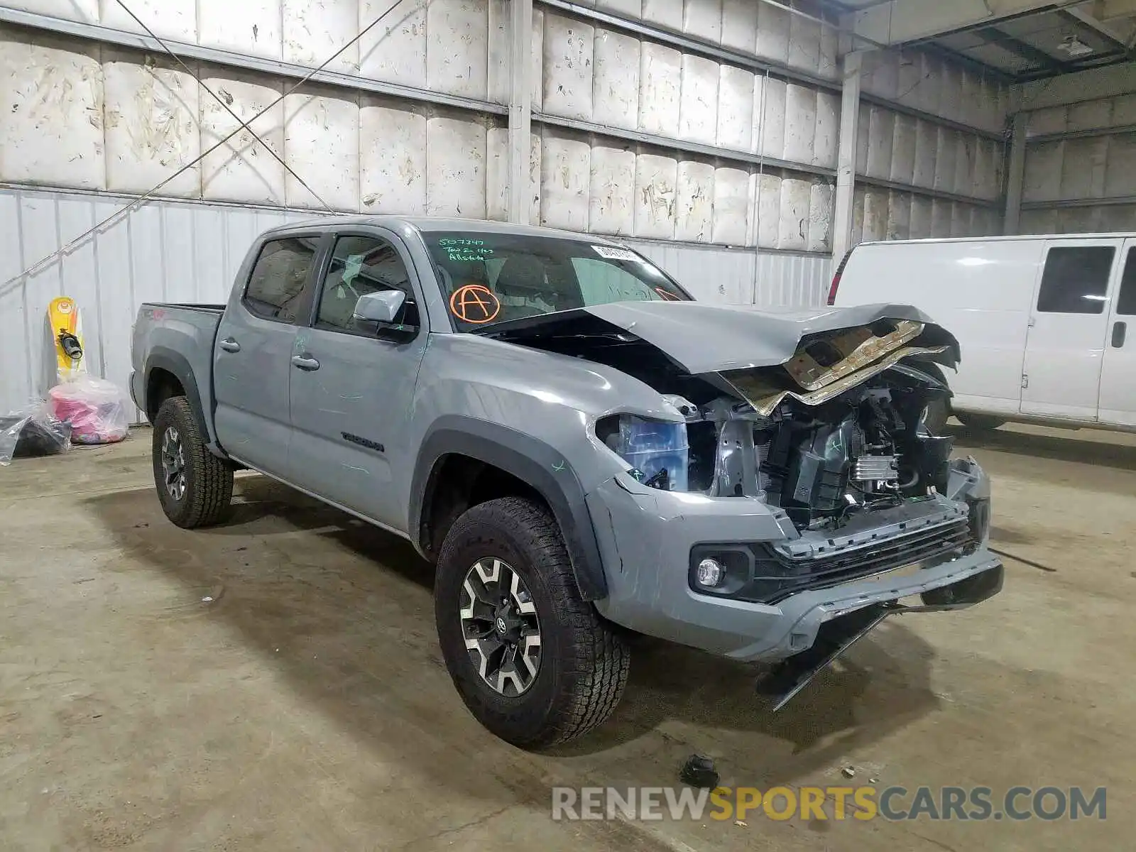 1 Photograph of a damaged car 3TMCZ5ANXLM289013 TOYOTA TACOMA 2020