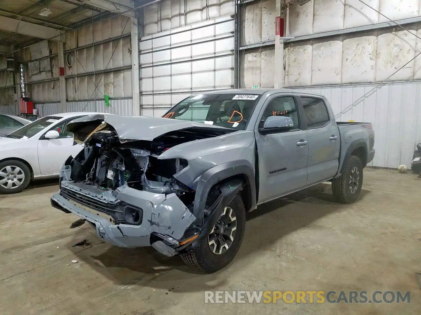 2 Photograph of a damaged car 3TMCZ5ANXLM289013 TOYOTA TACOMA 2020