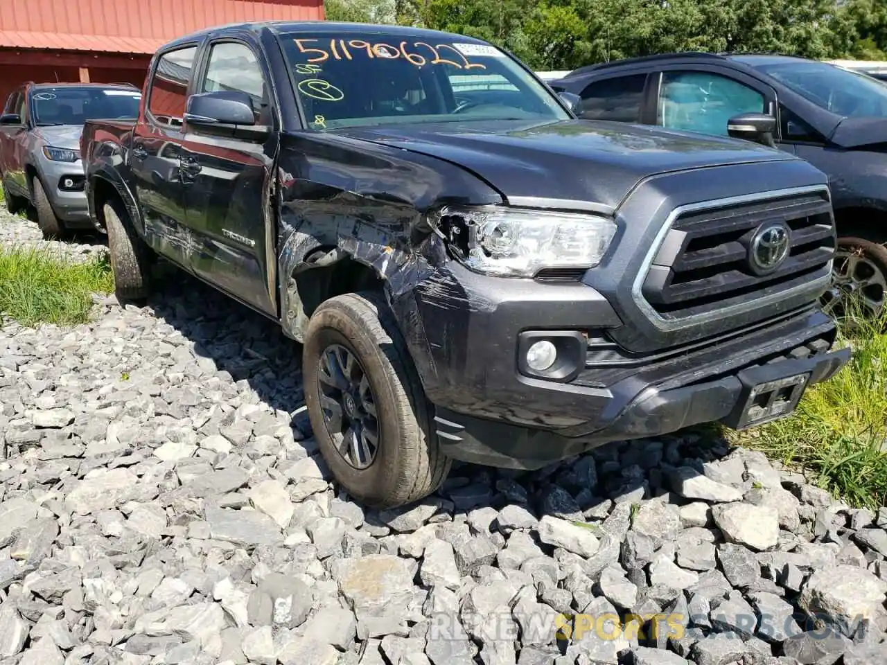 1 Фотография поврежденного автомобиля 3TMCZ5ANXLM290257 TOYOTA TACOMA 2020