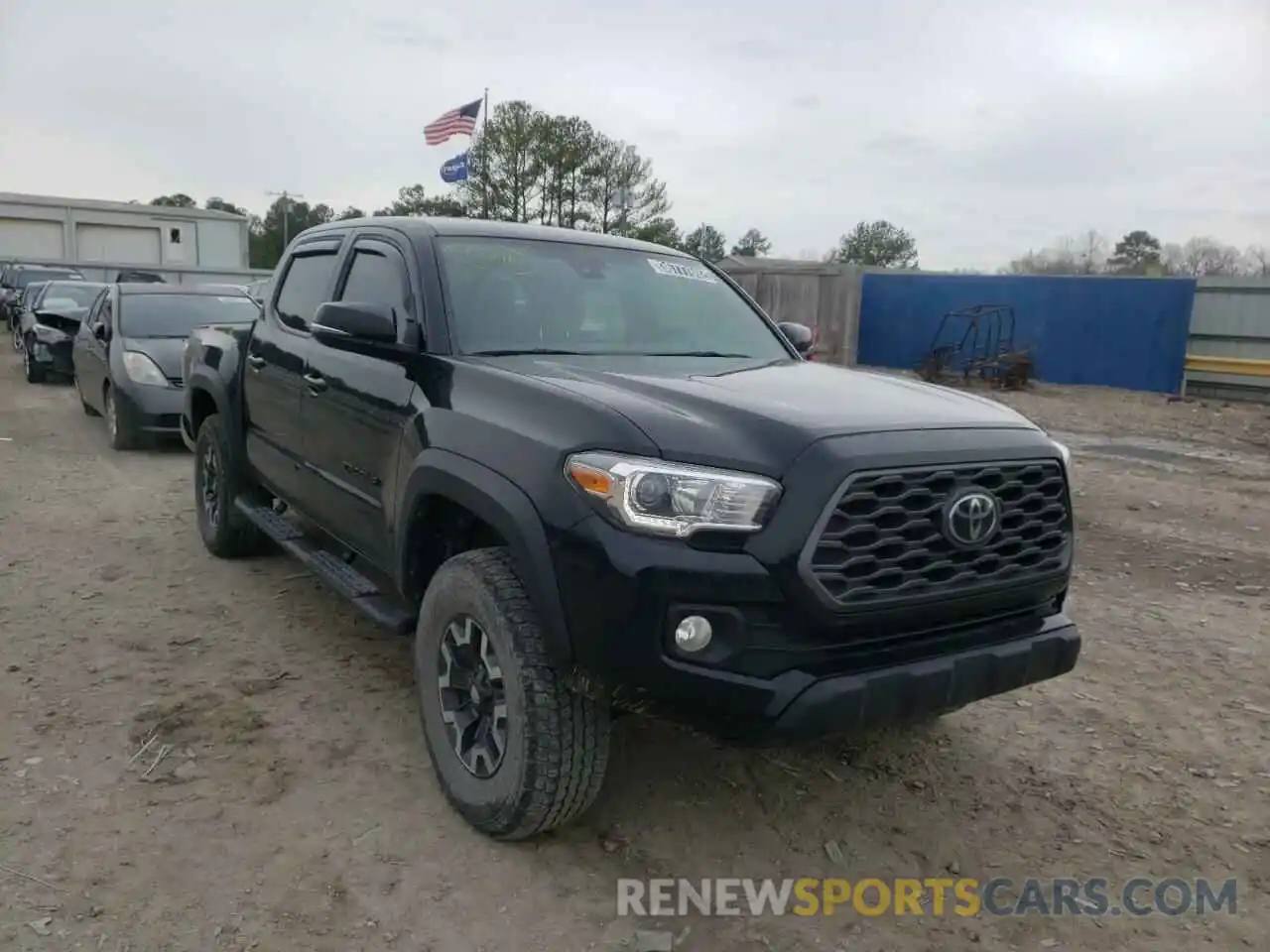 1 Photograph of a damaged car 3TMCZ5ANXLM293482 TOYOTA TACOMA 2020