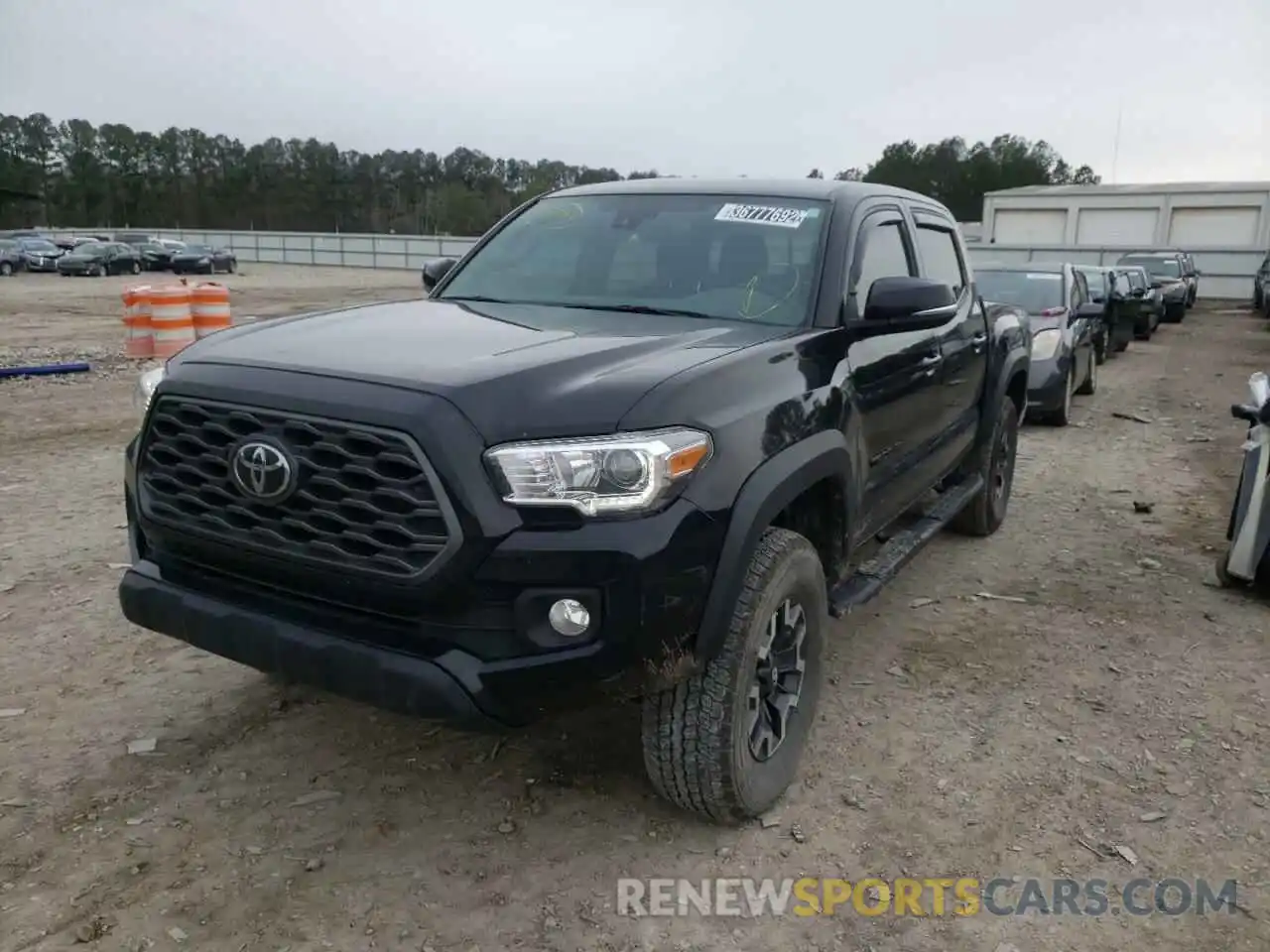 2 Photograph of a damaged car 3TMCZ5ANXLM293482 TOYOTA TACOMA 2020