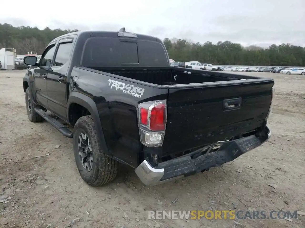 3 Photograph of a damaged car 3TMCZ5ANXLM293482 TOYOTA TACOMA 2020