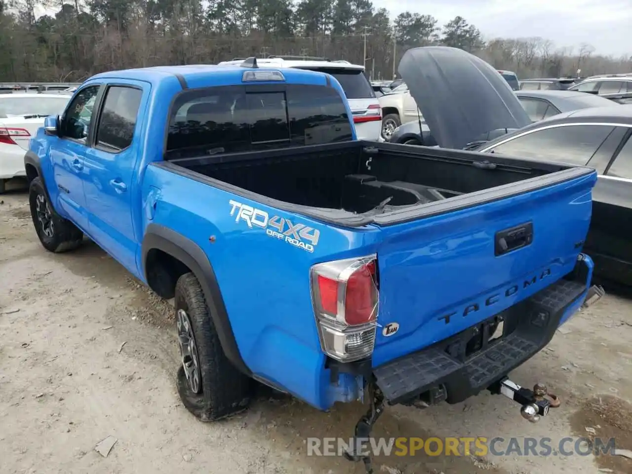 3 Photograph of a damaged car 3TMCZ5ANXLM293837 TOYOTA TACOMA 2020