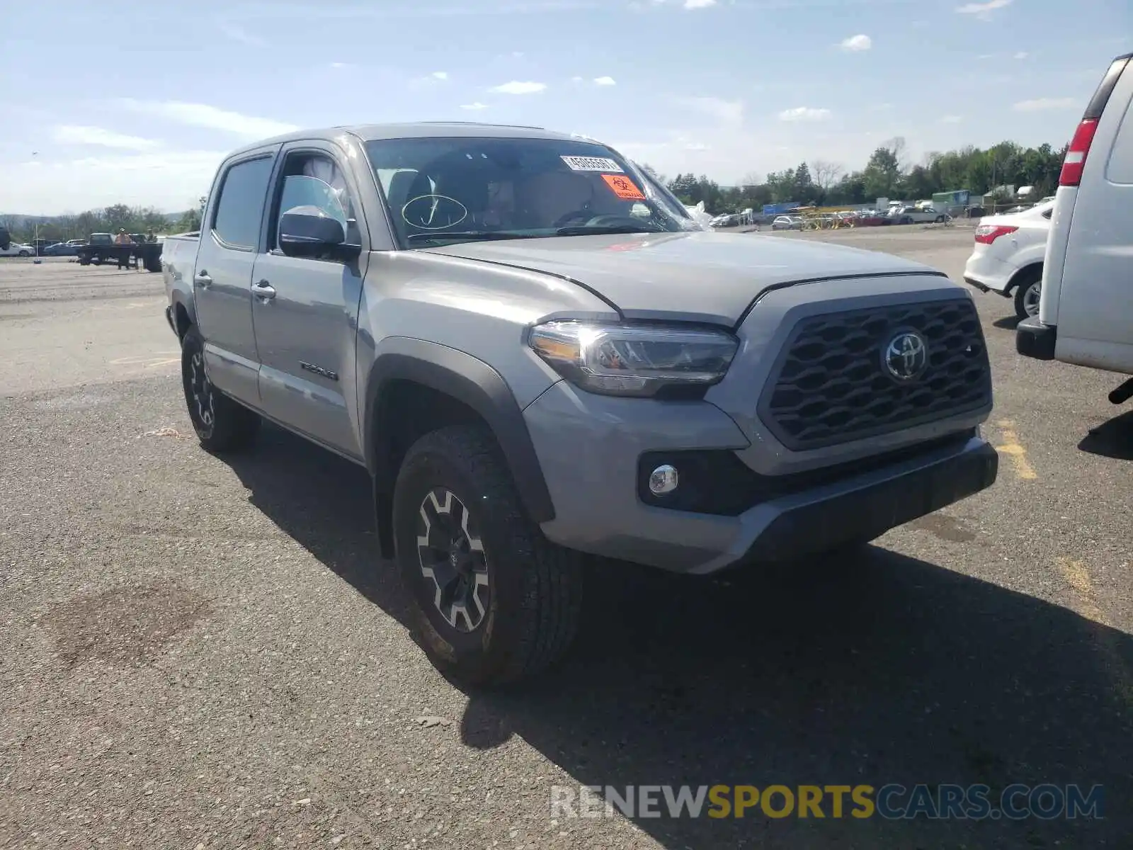 1 Photograph of a damaged car 3TMCZ5ANXLM293871 TOYOTA TACOMA 2020