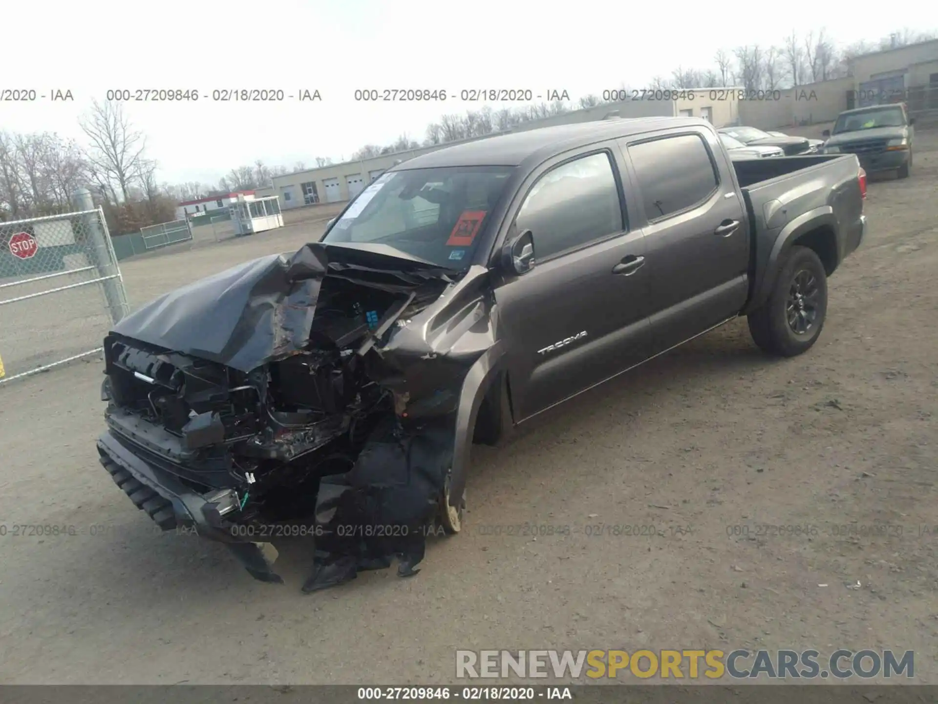 2 Photograph of a damaged car 3TMCZ5ANXLM294342 TOYOTA TACOMA 2020