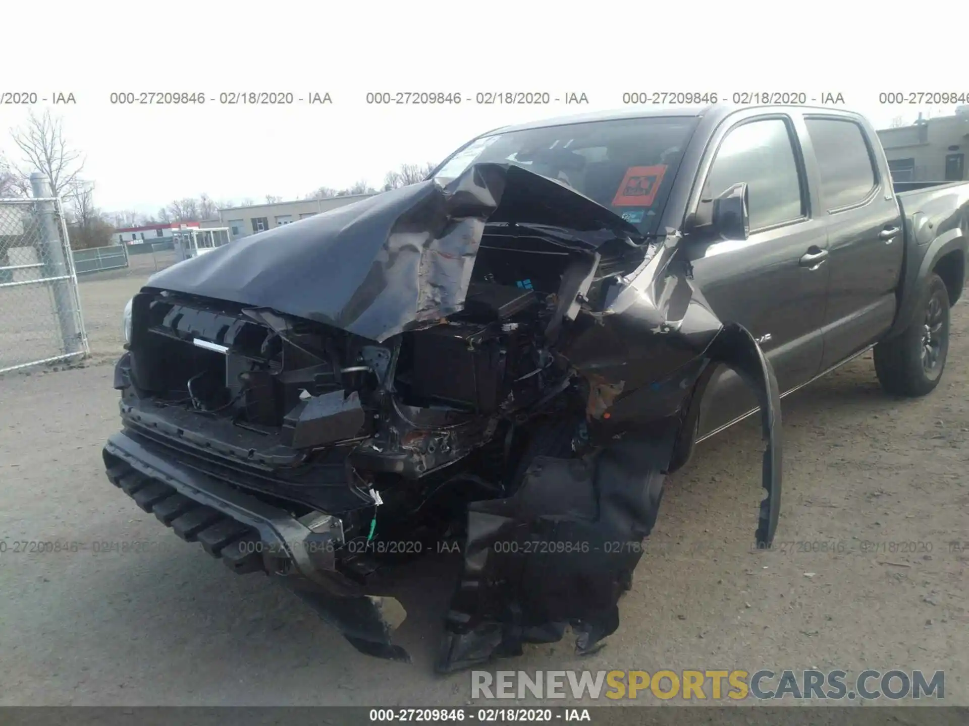 6 Photograph of a damaged car 3TMCZ5ANXLM294342 TOYOTA TACOMA 2020