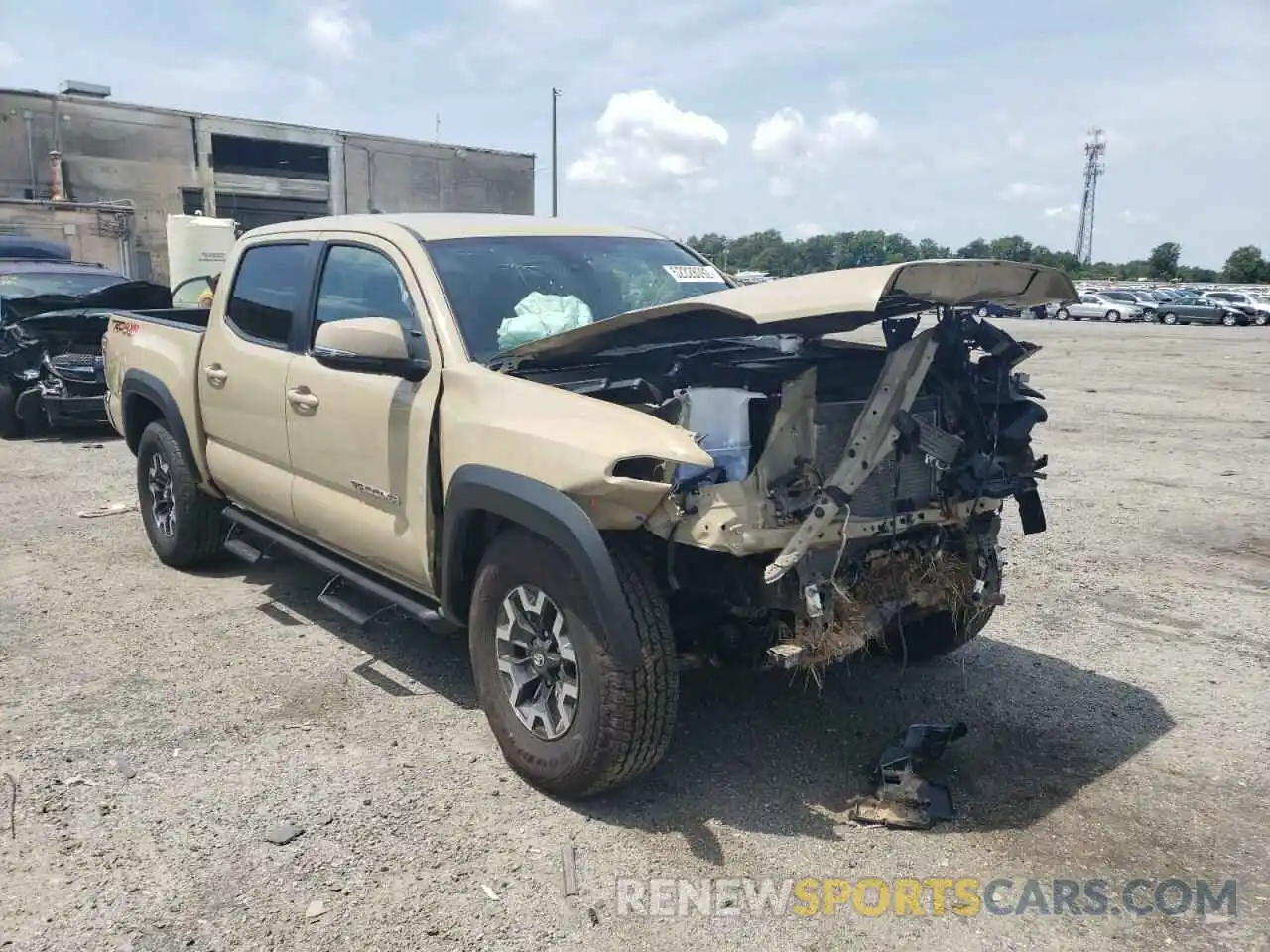 9 Photograph of a damaged car 3TMCZ5ANXLM295345 TOYOTA TACOMA 2020