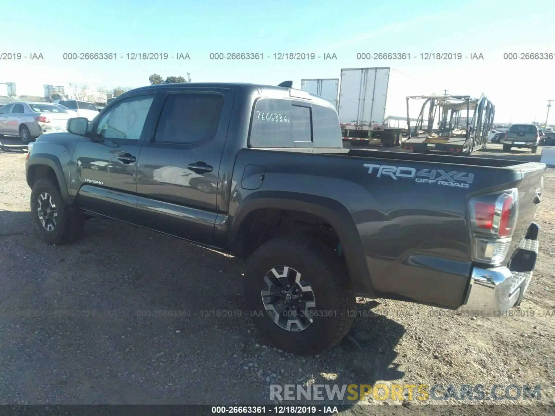 3 Photograph of a damaged car 3TMCZ5ANXLM296527 TOYOTA TACOMA 2020