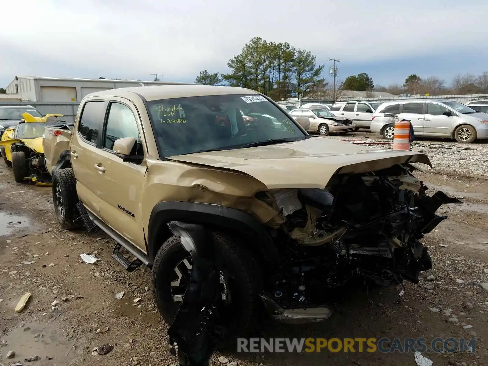 1 Photograph of a damaged car 3TMCZ5ANXLM298391 TOYOTA TACOMA 2020