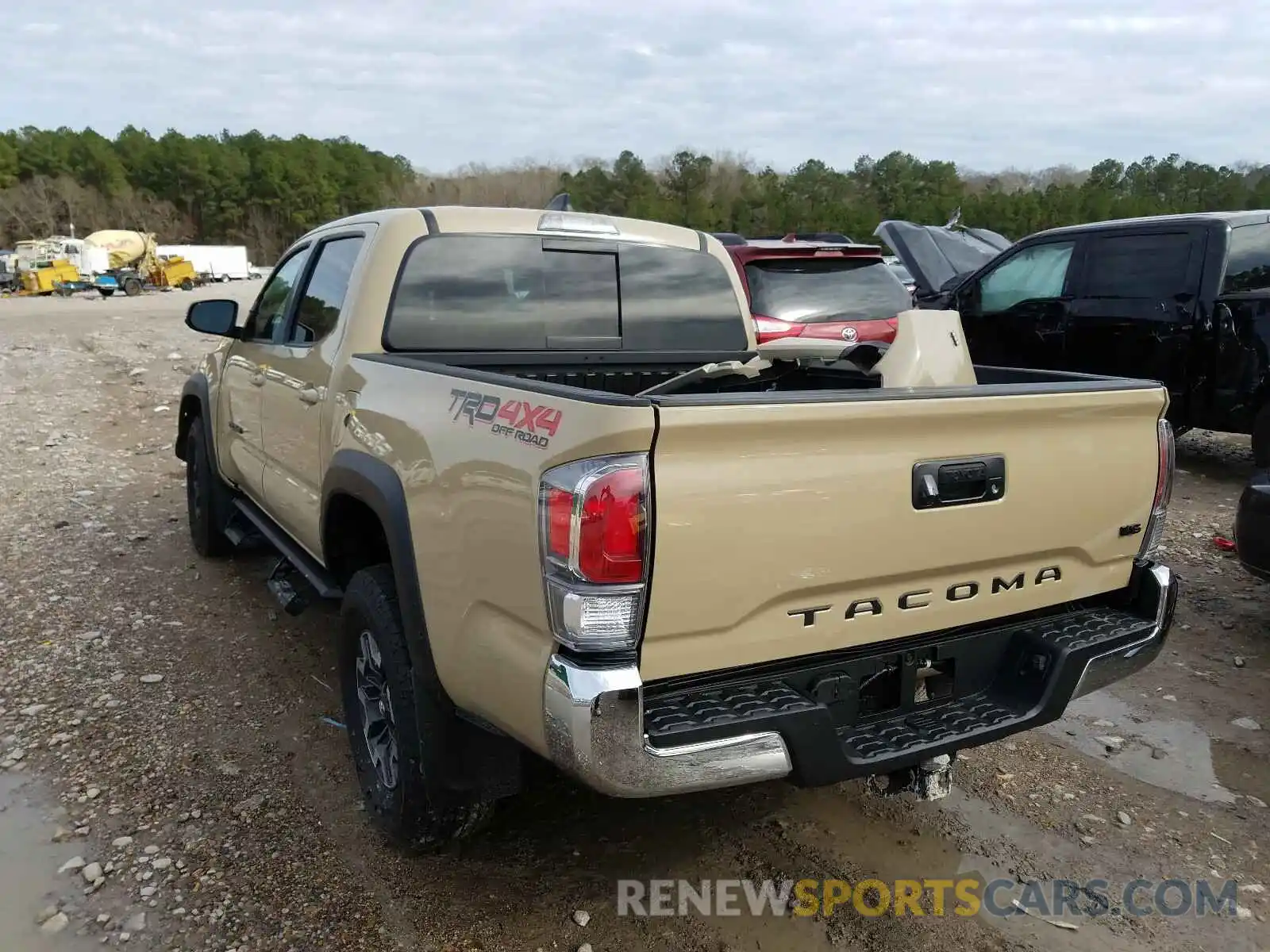 3 Фотография поврежденного автомобиля 3TMCZ5ANXLM298391 TOYOTA TACOMA 2020