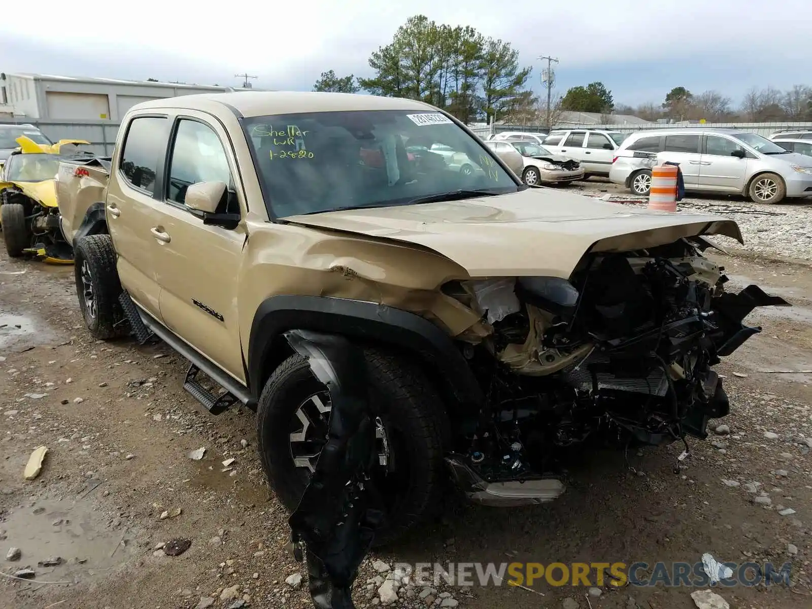 9 Photograph of a damaged car 3TMCZ5ANXLM298391 TOYOTA TACOMA 2020