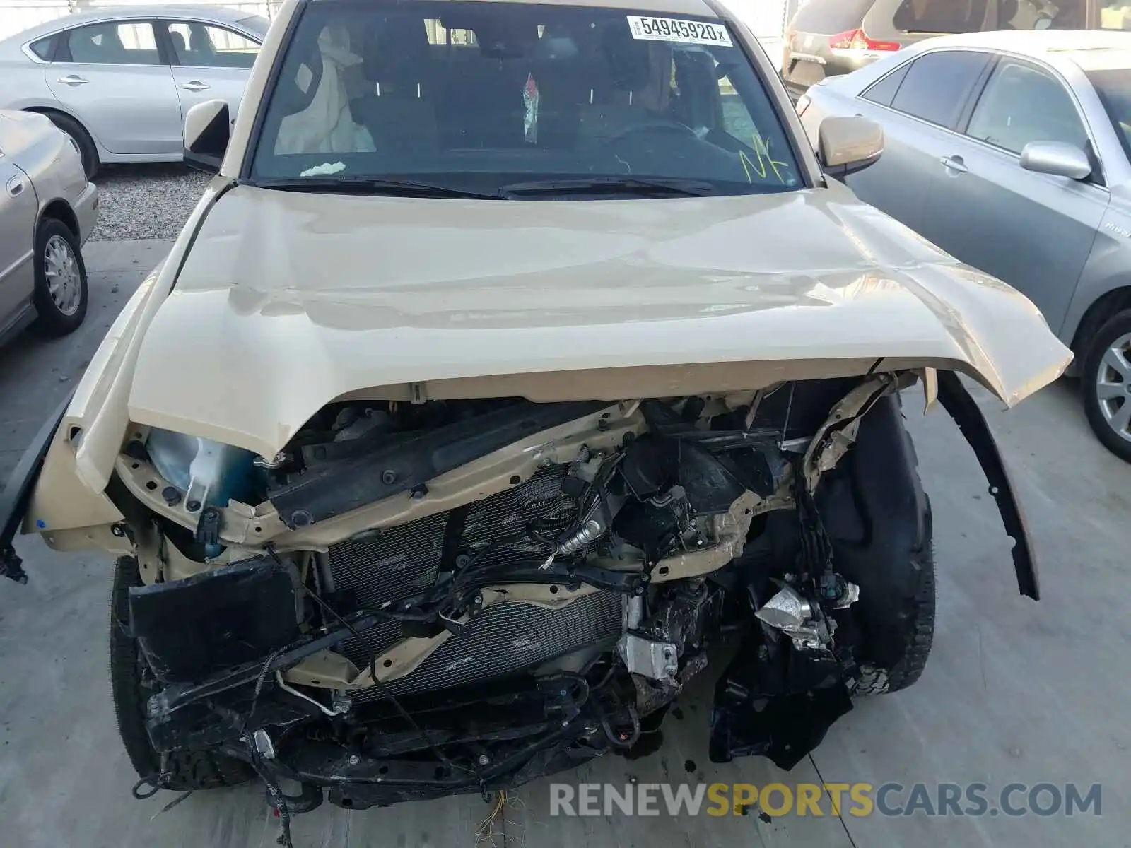 7 Photograph of a damaged car 3TMCZ5ANXLM298505 TOYOTA TACOMA 2020