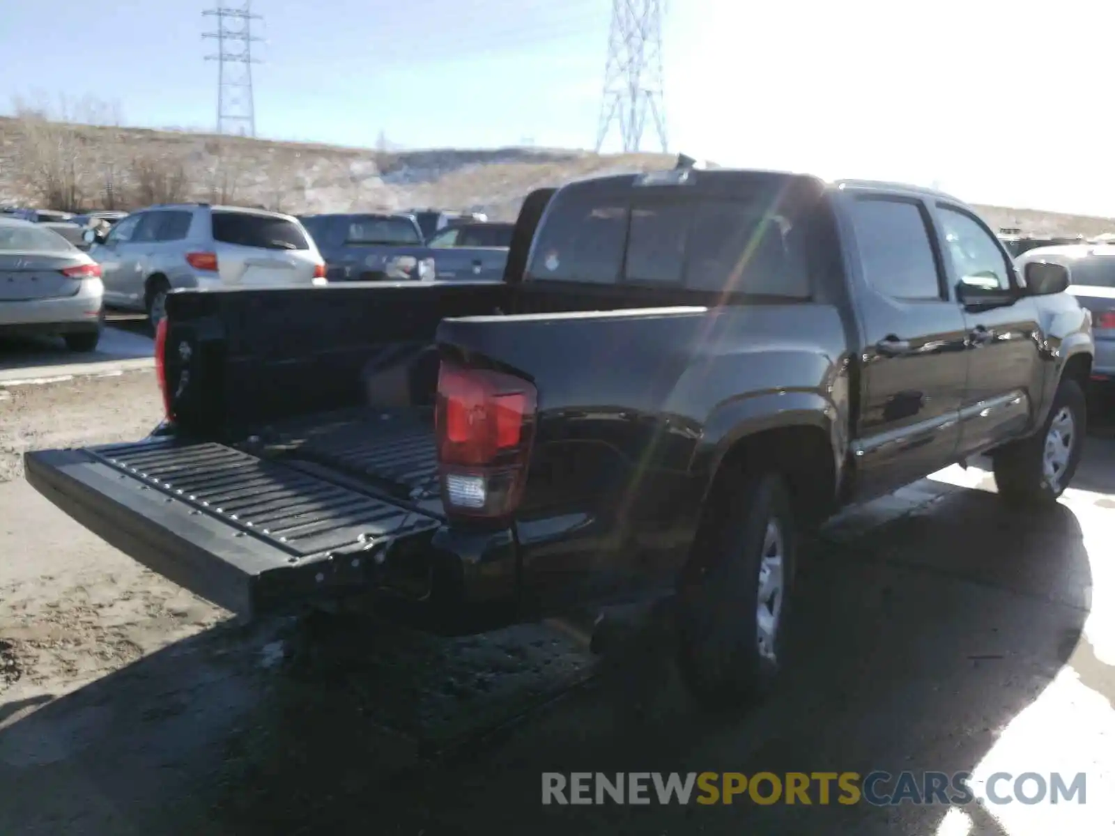 4 Фотография поврежденного автомобиля 3TMCZ5ANXLM298990 TOYOTA TACOMA 2020