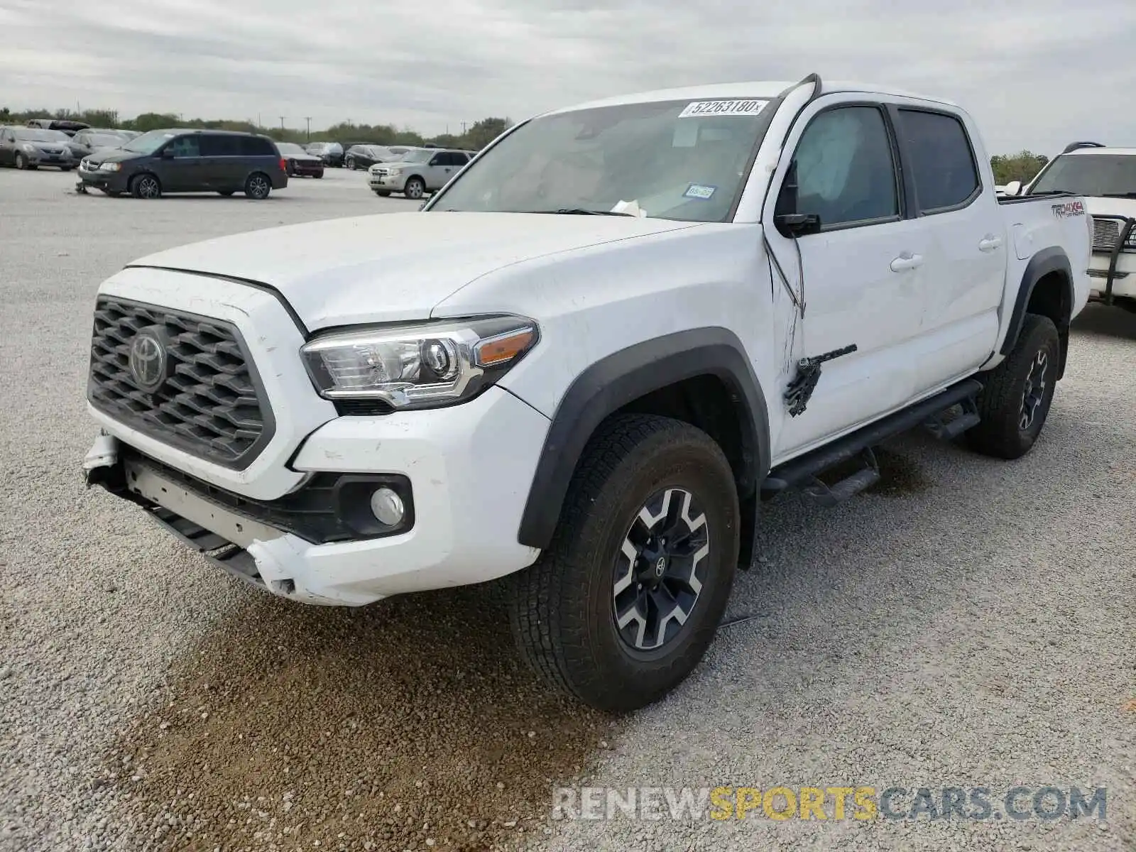 2 Фотография поврежденного автомобиля 3TMCZ5ANXLM302441 TOYOTA TACOMA 2020