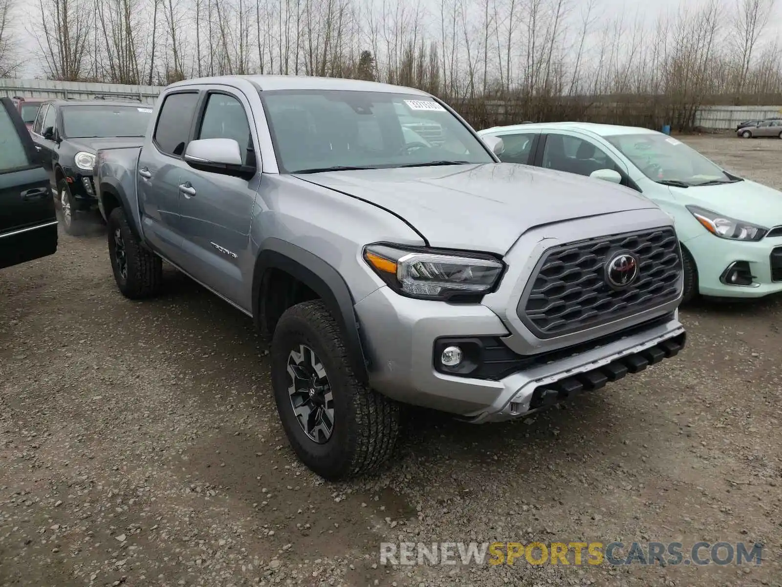 1 Photograph of a damaged car 3TMCZ5ANXLM302634 TOYOTA TACOMA 2020