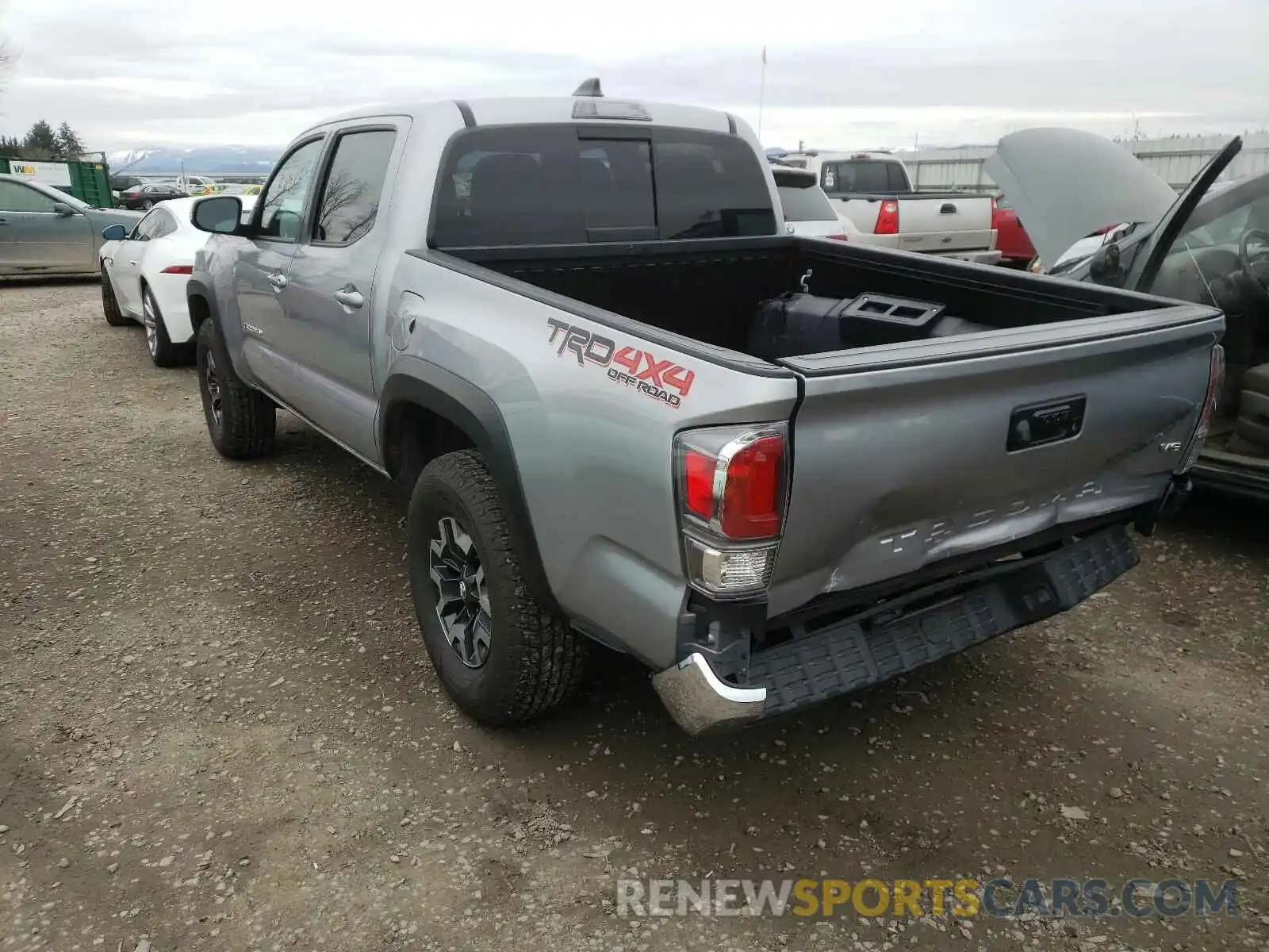 3 Photograph of a damaged car 3TMCZ5ANXLM302634 TOYOTA TACOMA 2020