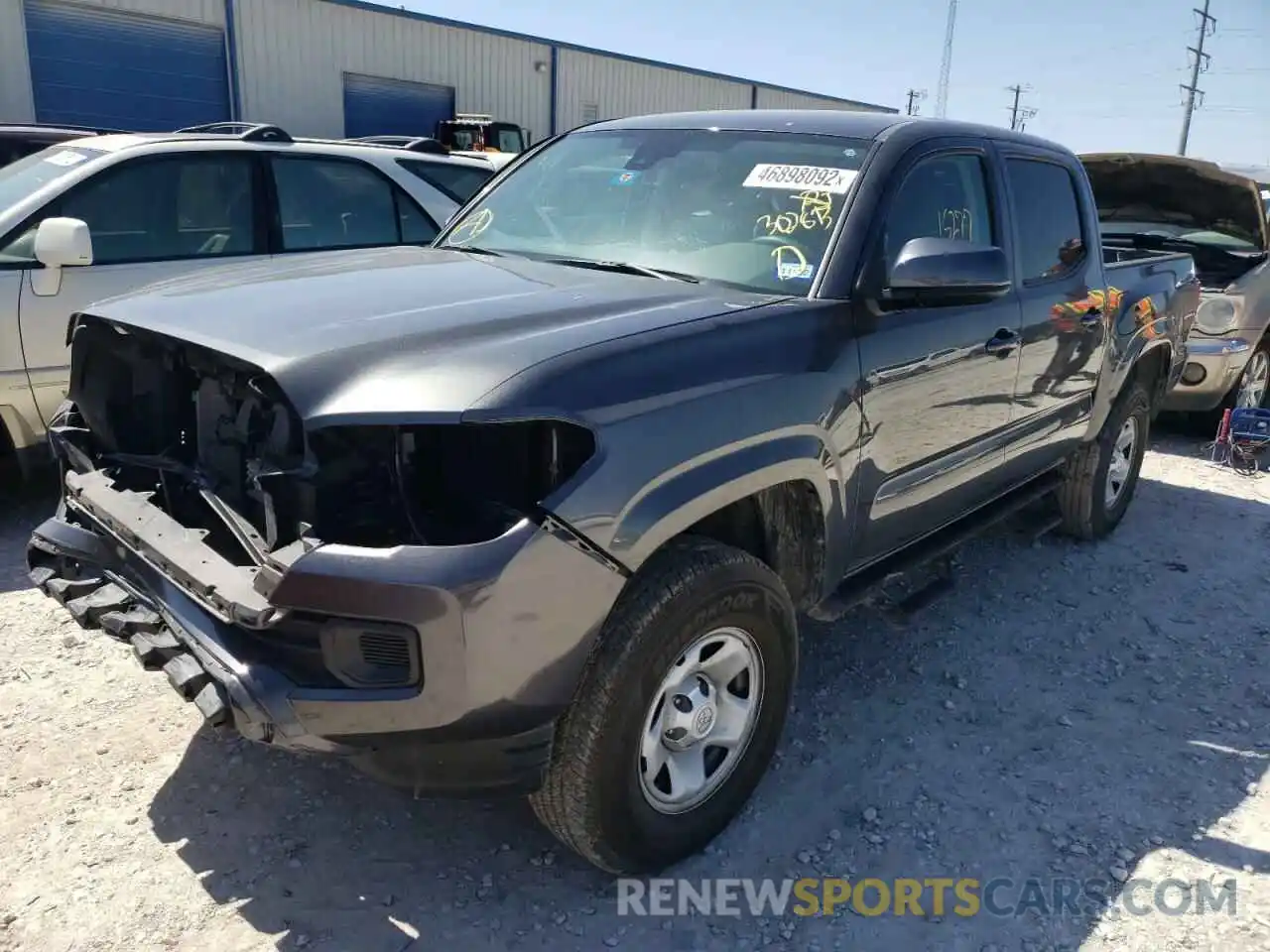 2 Photograph of a damaged car 3TMCZ5ANXLM302813 TOYOTA TACOMA 2020