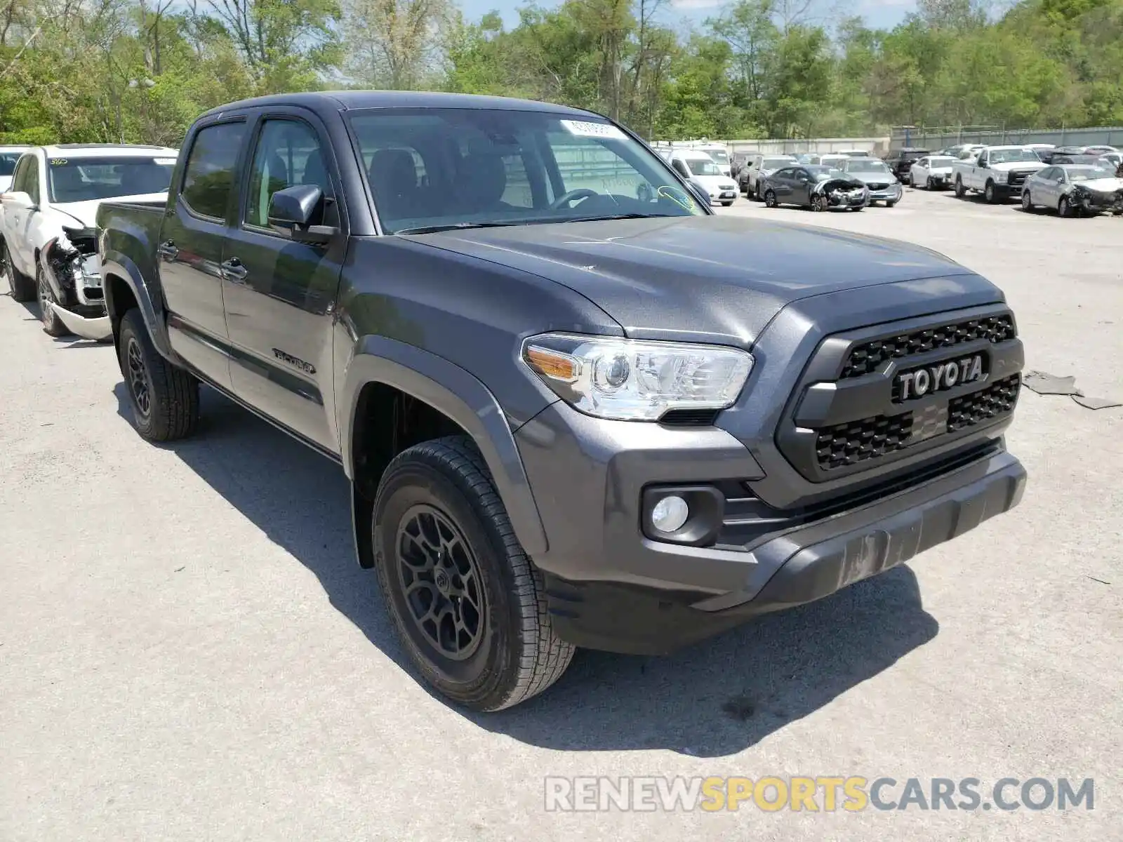 1 Photograph of a damaged car 3TMCZ5ANXLM305176 TOYOTA TACOMA 2020