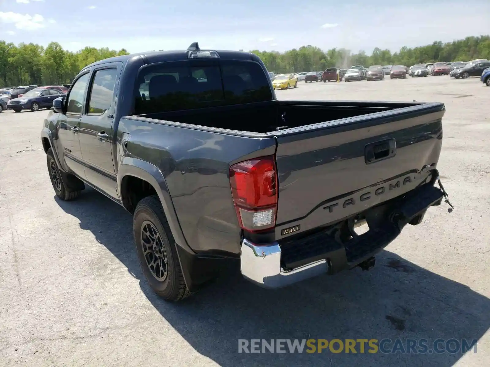 3 Photograph of a damaged car 3TMCZ5ANXLM305176 TOYOTA TACOMA 2020