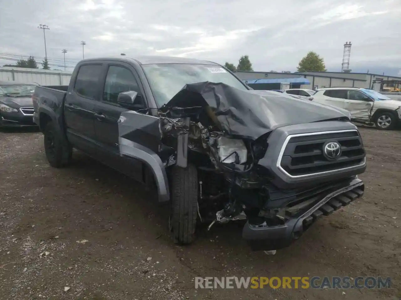 1 Photograph of a damaged car 3TMCZ5ANXLM306022 TOYOTA TACOMA 2020