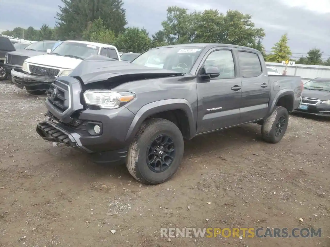 2 Photograph of a damaged car 3TMCZ5ANXLM306022 TOYOTA TACOMA 2020