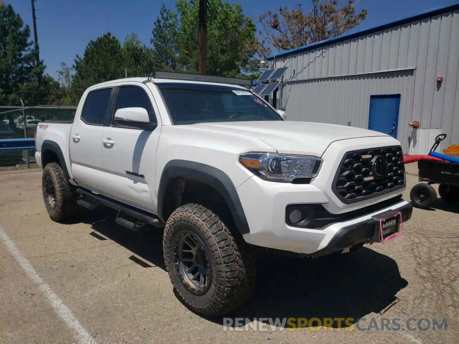 1 Photograph of a damaged car 3TMCZ5ANXLM306182 TOYOTA TACOMA 2020