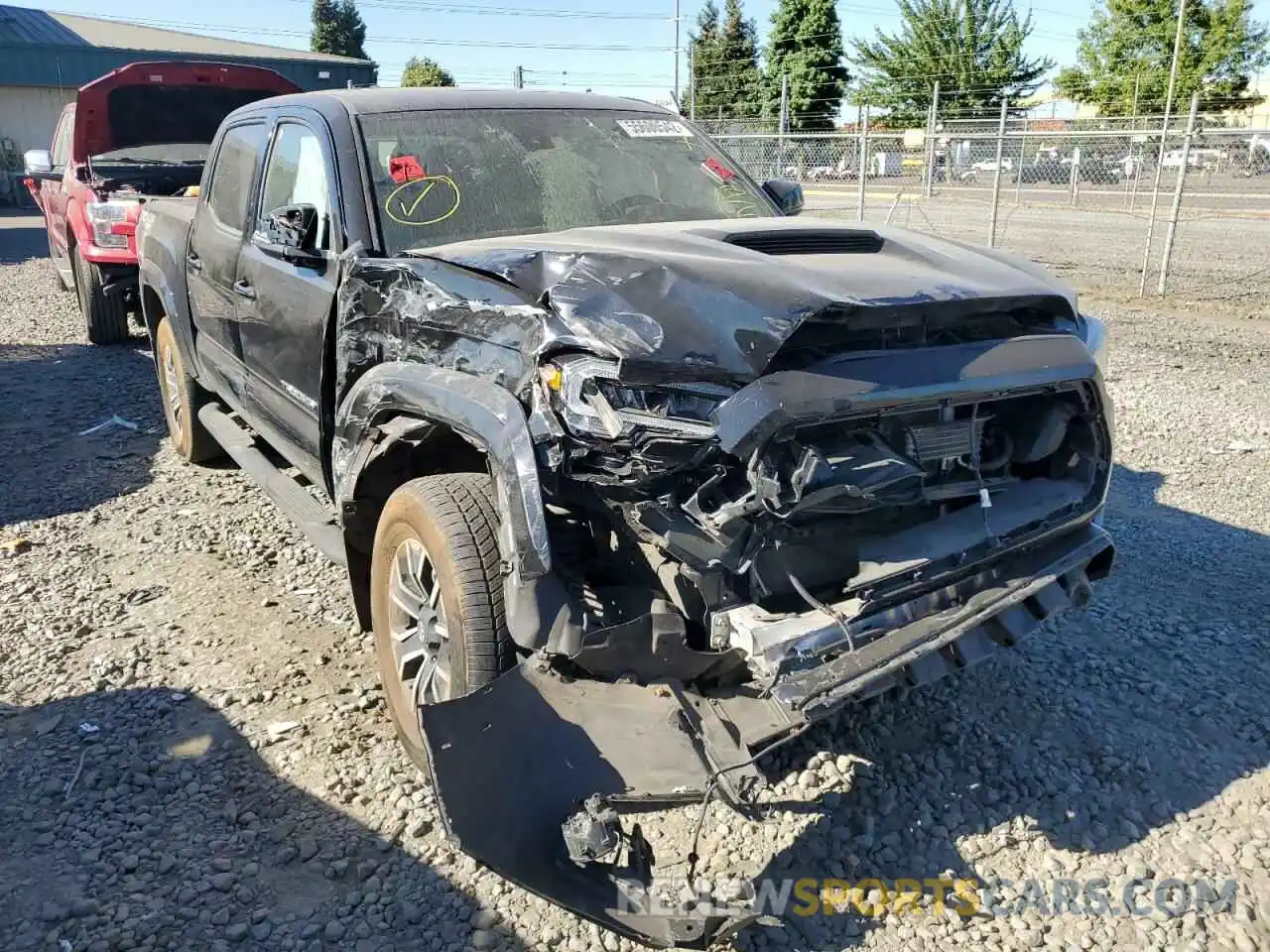 9 Фотография поврежденного автомобиля 3TMCZ5ANXLM307686 TOYOTA TACOMA 2020