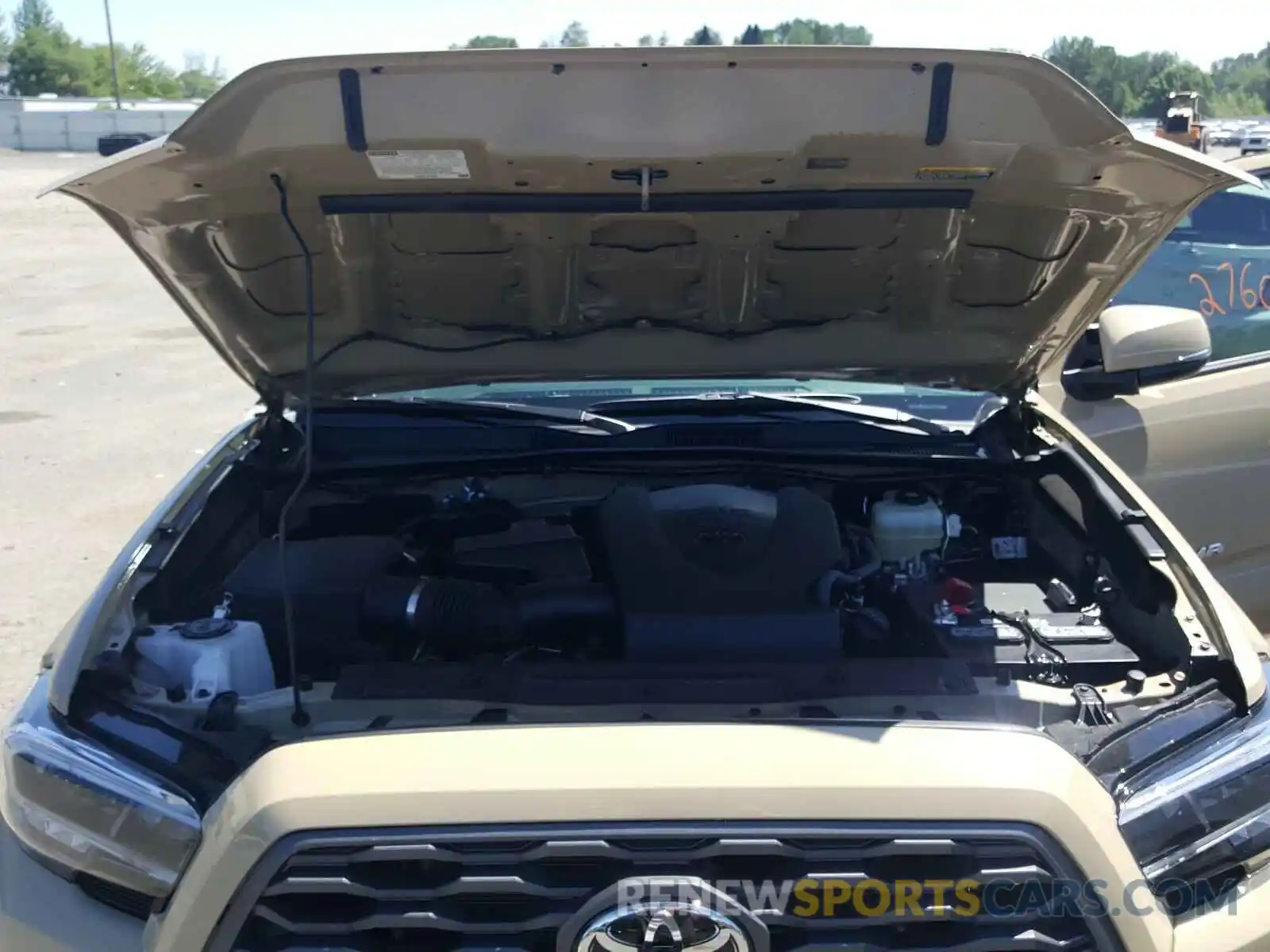 7 Photograph of a damaged car 3TMCZ5ANXLM308210 TOYOTA TACOMA 2020