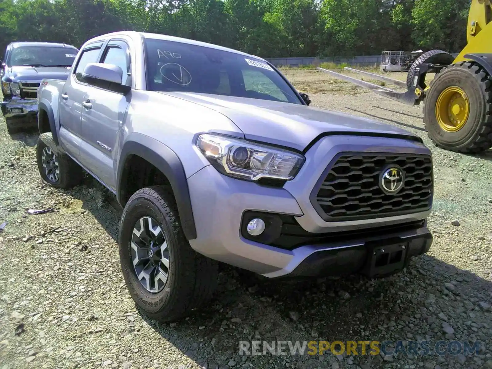 1 Photograph of a damaged car 3TMCZ5ANXLM308224 TOYOTA TACOMA 2020