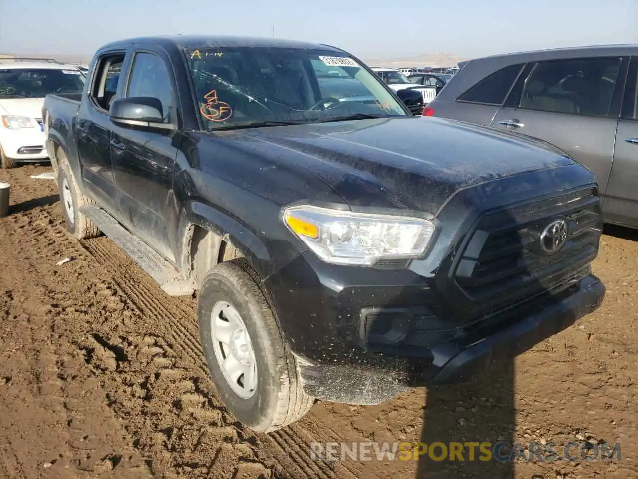 1 Photograph of a damaged car 3TMCZ5ANXLM311043 TOYOTA TACOMA 2020