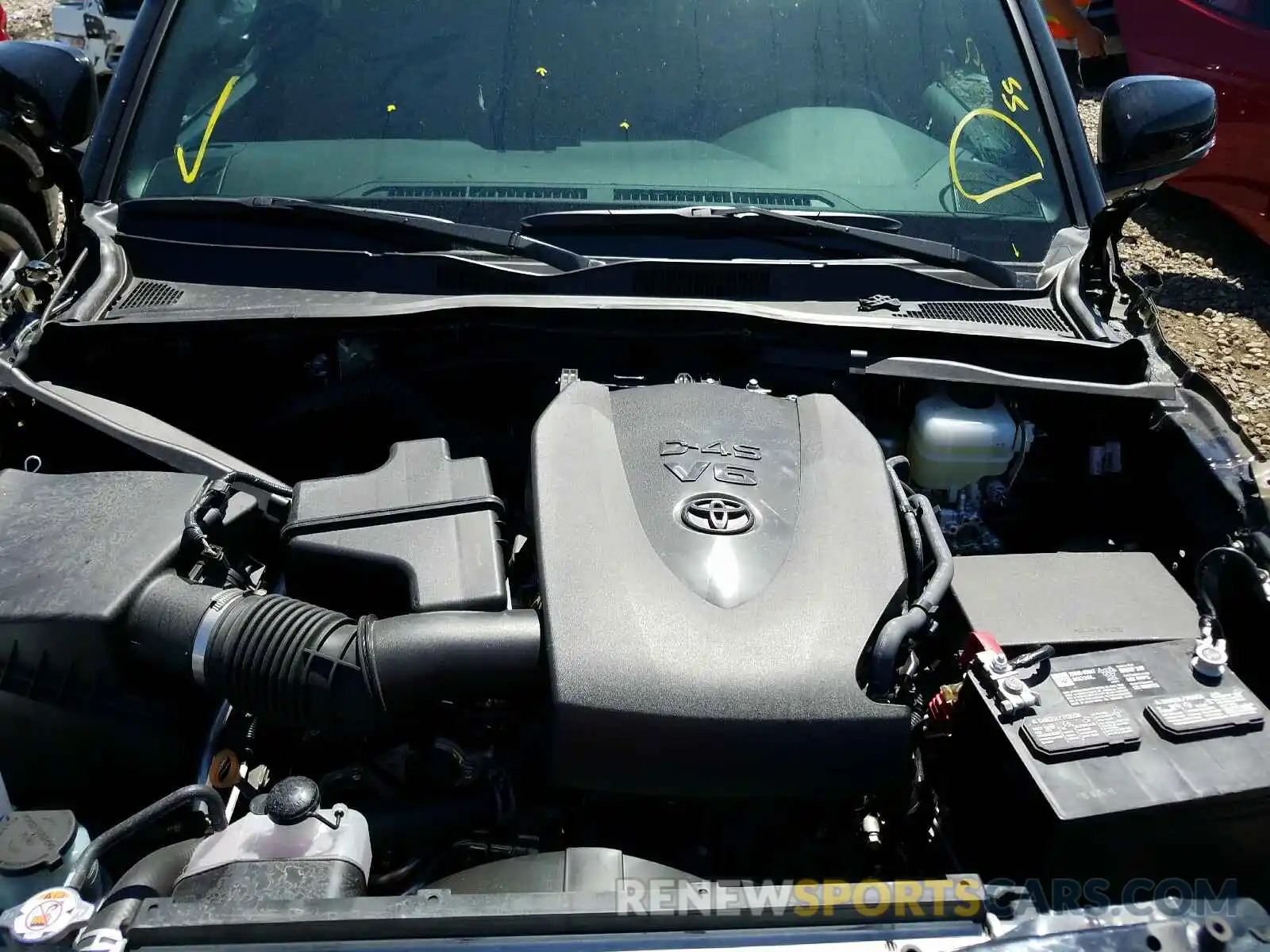 7 Photograph of a damaged car 3TMCZ5ANXLM314458 TOYOTA TACOMA 2020