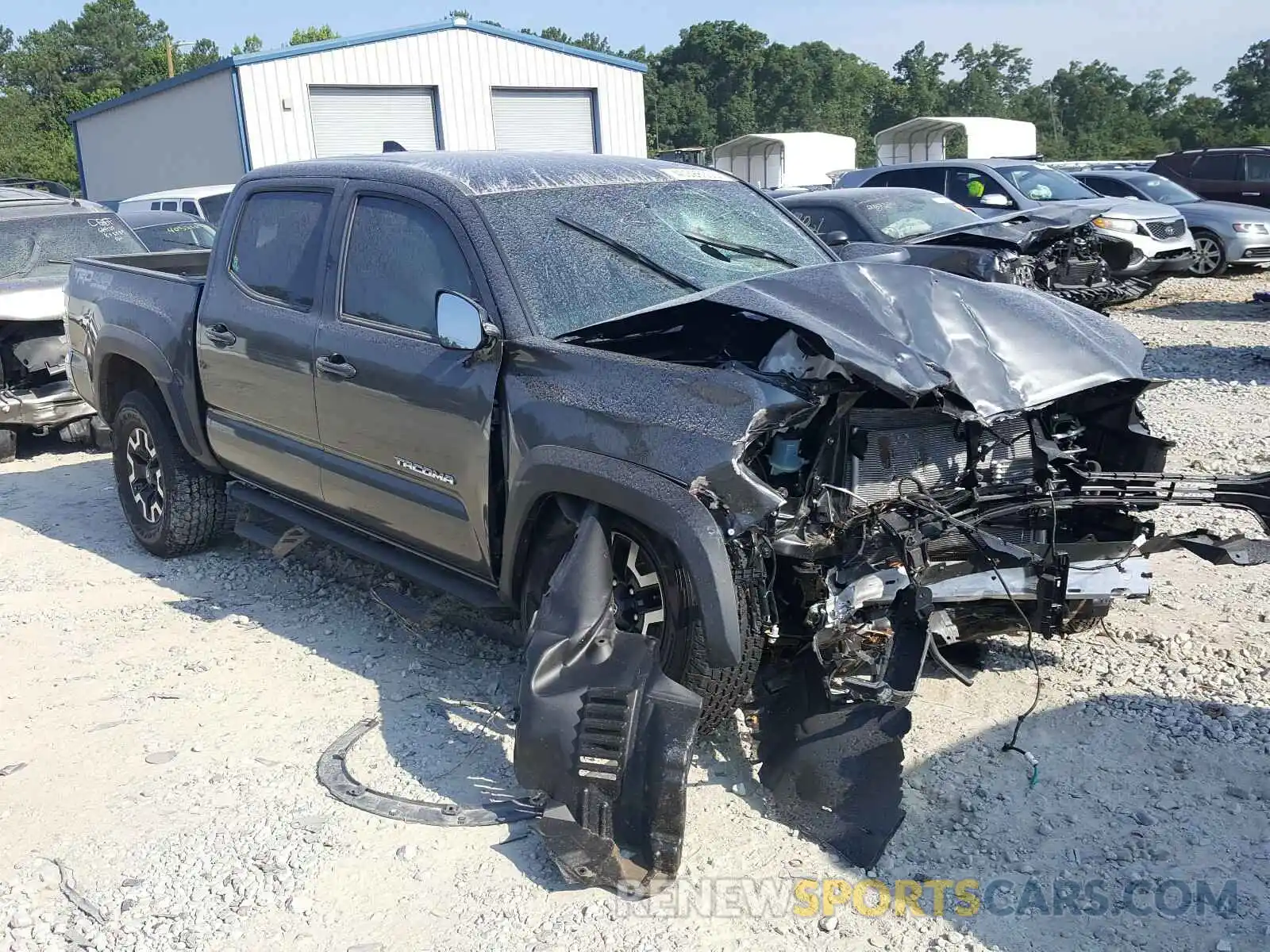 1 Photograph of a damaged car 3TMCZ5ANXLM315335 TOYOTA TACOMA 2020